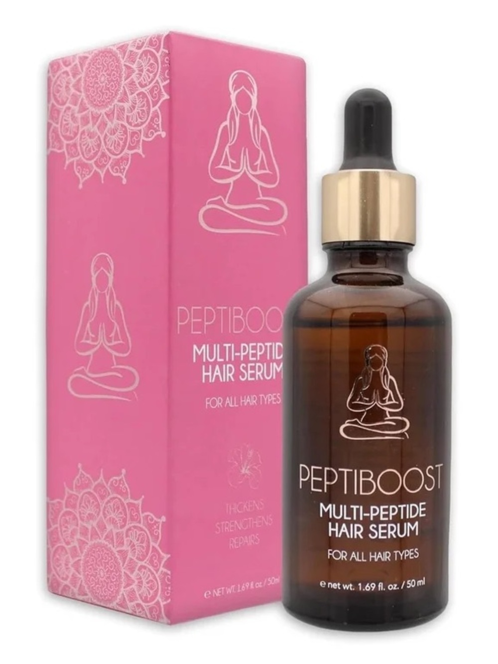 Karma Beauty Peptiboost Multi-Peptide Hair Serum - Full Size 50 ml